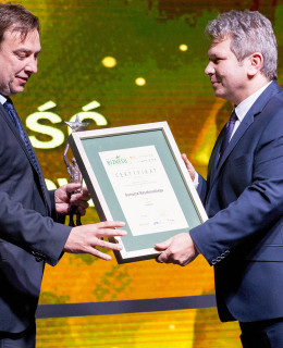 Dariusz Wesołowski - laureat nagrody Osobowość Regionu