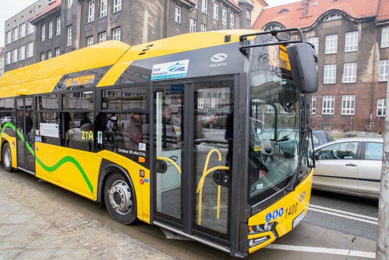 autobus elektryczny, Katowice