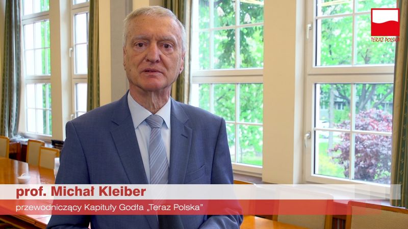 prof. Michał Kleiber, przewodniczący Kapituły „Teraz Polska”