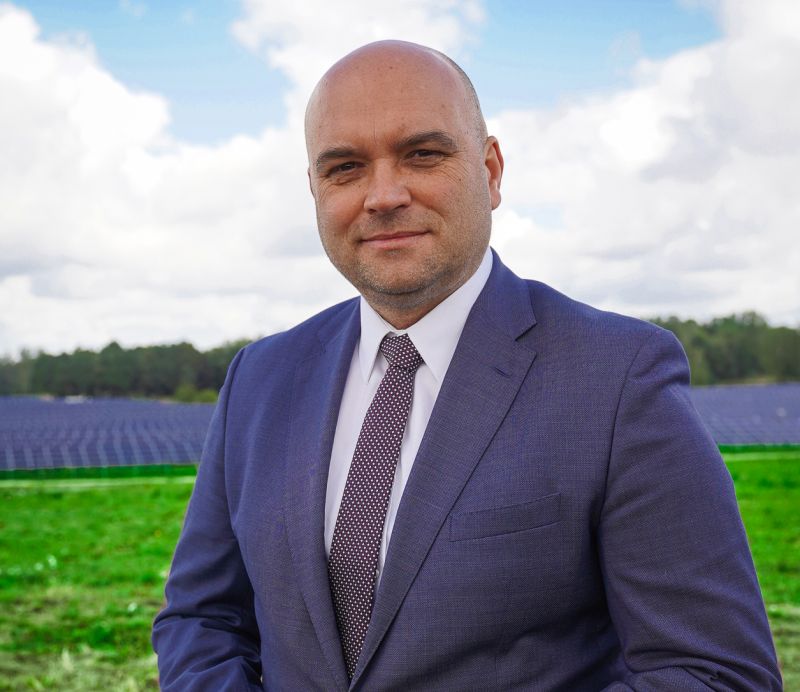Albert Gryszczuk, prezes Zgorzeleckiego Klastra Rozwoju Odnawialnych Źródeł Energii i Efektywności Energetyczne