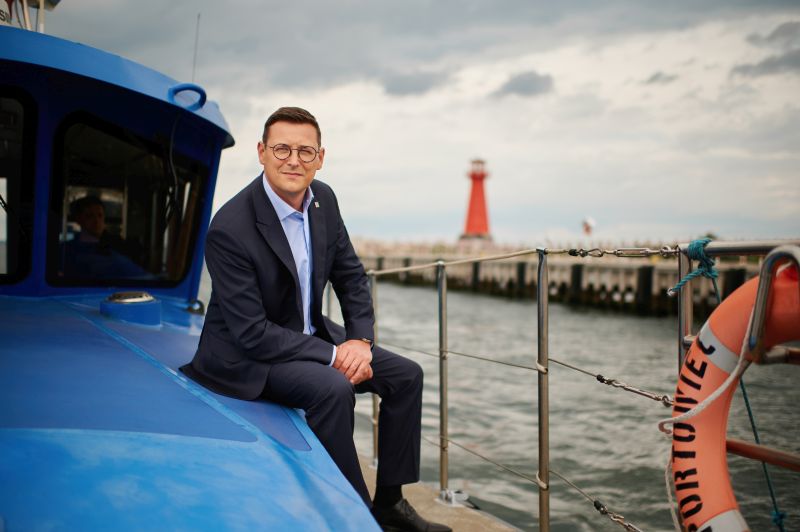Łukasz Greinke prezes zarządu Morskiego Portu Gdańsk S.A.