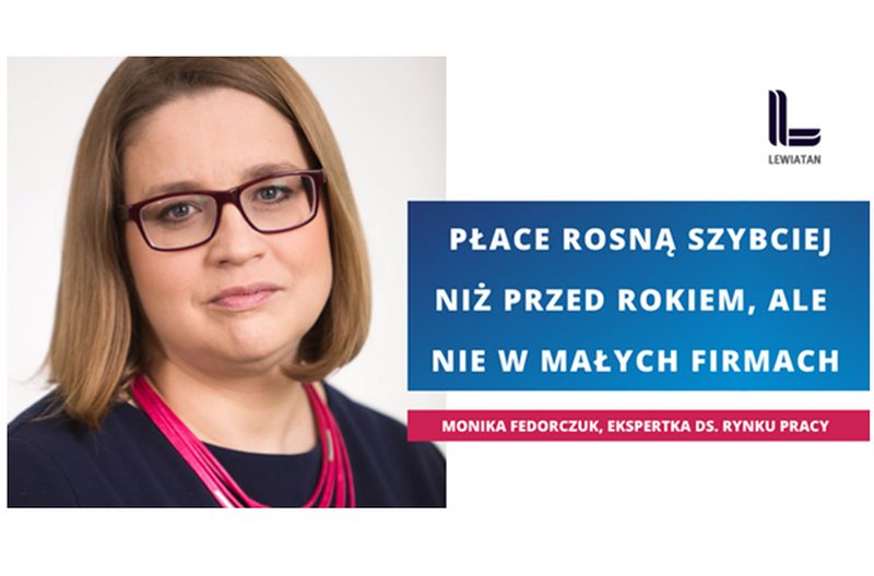 Monika Fedorczuk, ekspertka ds rynku pracy, Konfederacja Lewiatan