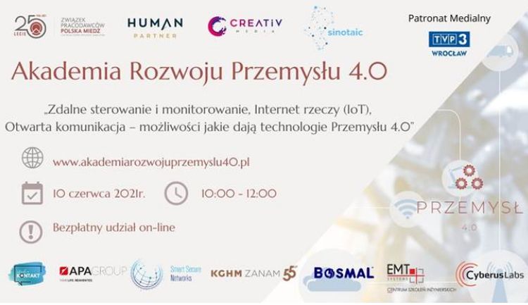 Akademia Rozwoju Przemysłu konferencja online4.0 platak