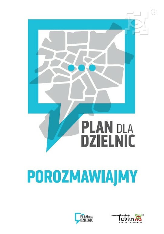 plan dla dzielnic Lublina grafika