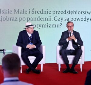 Paweł Borys, prezes PFR (z prawej) i Cezary Kazimierczak, prezes Związku Przedsiębiorców i Pracodawców /materiały promocyjne za biznes.interia.pl