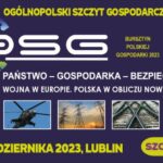9. Ogólnopolski Szczyt Gospodarczy OSG 2023