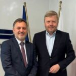 Prezydent Lewiatana Maciej Witucki spotkał się z Janem Rafajem, prezydentem Konfederacji Przemysłu Republiki Czeskiej fot. Konfederacja Lewiatan