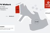 plan farmy fotowoltaicznej pv wielbark po rozbudowie o dodatkowe 8 mw grafika Energa
